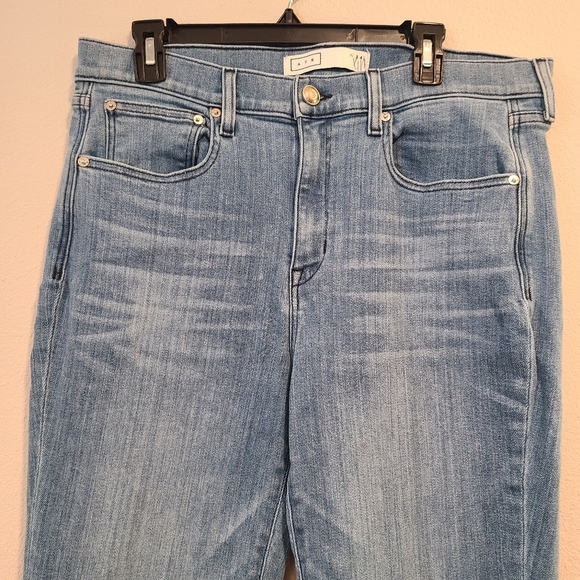 AYR Women's Straight Leg Jeans in Sky Blue - Picture 4 of 9